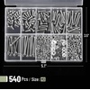 image:imageMr Pen Nuts and Bolts Assortment Kit 120 pcs Stainless Steel  M6 Screws 7 Sizes 1035mmHex Socket Head Cap Screws Assorted Nuts and Bolts Nut Bolt and Washer Assortment540 pcs  M37 Sizes 630mm