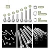 image:imageMr Pen Nuts and Bolts Assortment Kit 120 pcs Stainless Steel  M6 Screws 7 Sizes 1035mmHex Socket Head Cap Screws Assorted Nuts and Bolts Nut Bolt and Washer Assortment210 pcs  M57 Sizes 630mm