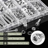 image:imageMr Pen Nuts and Bolts Assortment Kit 120 pcs Stainless Steel  M6 Screws 7 Sizes 1035mmHex Socket Head Cap Screws Assorted Nuts and Bolts Nut Bolt and Washer Assortment210 pcs  M57 Sizes 630mm