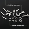 image:imageMr Pen Nuts and Bolts Assortment Kit 120 pcs Stainless Steel  M6 Screws 7 Sizes 1035mmHex Socket Head Cap Screws Assorted Nuts and Bolts Nut Bolt and Washer Assortment810 pcs  M3 M4 M5 M6