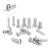 image:imageMr Pen Nuts and Bolts Assortment Kit 120 pcs Stainless Steel  M6 Screws 7 Sizes 1035mmHex Socket Head Cap Screws Assorted Nuts and Bolts Nut Bolt and Washer Assortment810 pcs  M3 M4 M5 M6