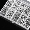 image:imageMr Pen Nuts and Bolts Assortment Kit 120 pcs Stainless Steel  M6 Screws 7 Sizes 1035mmHex Socket Head Cap Screws Assorted Nuts and Bolts Nut Bolt and Washer Assortment350 pcs  M47 Sizes 630mm