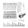 image:imageMr Pen Nuts and Bolts Assortment Kit 120 pcs Stainless Steel  M6 Screws 7 Sizes 1035mmHex Socket Head Cap Screws Assorted Nuts and Bolts Nut Bolt and Washer Assortment810 pcs  M3 M4 M5 M6