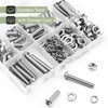 image:imageMr Pen Nuts and Bolts Assortment Kit 120 pcs Stainless Steel  M6 Screws 7 Sizes 1035mmHex Socket Head Cap Screws Assorted Nuts and Bolts Nut Bolt and Washer Assortment146 pcs  M67 Sizes 630mm