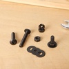 image:imageMr Pen Nuts and Bolts Assortment Kit 550 pcs  Carbon Steel M3 M4 M5 Phillips Pan Head Assorted Nuts and BoltsBlack