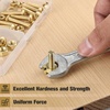 image:imageMr Pen Nuts and Bolts Assortment Kit 550 pcs  Carbon Steel M3 M4 M5 Phillips Pan Head Assorted Nuts and BoltsGold