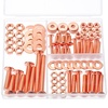 image:imageMr Pen Nuts and Bolts Assortment Kit 550 pcs  Carbon Steel M3 M4 M5 Phillips Pan Head Assorted Nuts and BoltsRose Gold