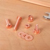 image:imageMr Pen Nuts and Bolts Assortment Kit 550 pcs  Carbon Steel M3 M4 M5 Phillips Pan Head Assorted Nuts and BoltsRose Gold