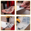 image:imageMr Pen Nuts and Bolts Assortment Kit 550 pcs  Carbon Steel M3 M4 M5 Phillips Pan Head Assorted Nuts and BoltsSilver