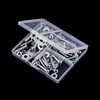 image:imageMr Pen Nuts and Bolts Assortment Kit 550 pcs  Carbon Steel M3 M4 M5 Phillips Pan Head Assorted Nuts and BoltsSilver
