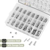 image:imageMr Pen Nuts and Bolts Assortment Kit 810 pcs  Stainless Steel M3 M4 M5 M6 Phillips Pan Head Assorted Nuts and Bolts Machine Screw Assortment Kit with Clear Storage Box