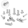 image:imageMr Pen Nuts and Bolts Assortment Kit 810 pcs  Stainless Steel M3 M4 M5 M6 Phillips Pan Head Assorted Nuts and Bolts Machine Screw Assortment Kit with Clear Storage Box
