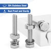 image:imageMr Pen Nuts and Bolts Set 1420x1 10 Sets Stainless Steel  Hex Head Nut and Bolt Set Flat amp Lock Washers1420x112