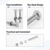 image:imageMr Pen Nuts and Bolts Set 1420x1 10 Sets Stainless Steel  Hex Head Nut and Bolt Set Flat amp Lock Washers1420x112