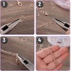 image:imageMr Pen Open Jump Rings Set 1014 pcs  Champagne Metal Jump Rings with Lobster Clasps 6 Assorted Sizes 410 mm Jewelry Making Findings for DIY Crafts BraceletsChampagne