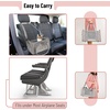 image:imageMr Pen Pet Carrier 175 x 112 x 115 Medium Size Orange  Portable Travel Carrier for Small Pets Cats amp Small Dogs Breathable Mesh Safety Inner LeashGrey