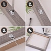 image:imageMr Pen Picture Hanging Kit 410 pcs Gold Assorted Hooks Nails  Sawtooth Hangers DRings Steel Wire Ring Hooks Home Wall Mount Hardware for Frames Canvas DcorSilver
