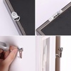 image:imageMr Pen Picture Hanging Kit 410 pcs Gold Assorted Hooks Nails  Sawtooth Hangers DRings Steel Wire Ring Hooks Home Wall Mount Hardware for Frames Canvas DcorSilver
