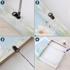image:imageMr Pen Picture Hanging Kit 410 pcs Gold Assorted Hooks Nails  Sawtooth Hangers DRings Steel Wire Ring Hooks Home Wall Mount Hardware for Frames Canvas DcorBlack