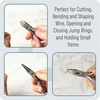 image:imageMr Pen Pliers for Jewelry Making 3 Pack Chain Nose  Round Nose Pliers Set and Wire Cutter for Beading Wire Wrapping Jump Rings Jewelry Repair Crafting DIYPastel