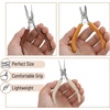 image:imageMr Pen Pliers for Jewelry Making 3 Pack Chain Nose  Round Nose Pliers Set and Wire Cutter for Beading Wire Wrapping Jump Rings Jewelry Repair Crafting DIYAutumn