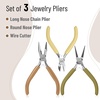 image:imageMr Pen Pliers for Jewelry Making 3 Pack Chain Nose  Round Nose Pliers Set and Wire Cutter for Beading Wire Wrapping Jump Rings Jewelry Repair Crafting DIYVintage