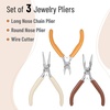 image:imageMr Pen Pliers for Jewelry Making 3 Pack Chain Nose  Round Nose Pliers Set and Wire Cutter for Beading Wire Wrapping Jump Rings Jewelry Repair Crafting DIYAutumn