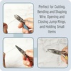 image:imageMr Pen Pliers for Jewelry Making 3 Pack Chain Nose  Round Nose Pliers Set and Wire Cutter for Beading Wire Wrapping Jump Rings Jewelry Repair Crafting DIYMulticolor 2