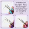 image:imageMr Pen Pliers for Jewelry Making 3 Pack Chain Nose  Round Nose Pliers Set and Wire Cutter for Beading Wire Wrapping Jump Rings Jewelry Repair Crafting DIYCandy Colors