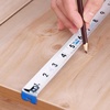 image:imageMr Pen Retractable Tape Measure 25 ft Purple Easy Read  Steel Retractable Measuring Tape with Fractions Ideal for Construction amp DIY ProjectsLight Blue