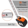 image:imageMr Pen Retractable Tape Measure 25 ft Purple Easy Read  Steel Retractable Measuring Tape with Fractions Ideal for Construction amp DIY ProjectsOrangeBlack