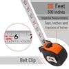 image:imageMr Pen Retractable Tape Measure 25 ft Purple Easy Read  Steel Retractable Measuring Tape with Fractions Ideal for Construction amp DIY ProjectsOrangeBlack