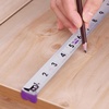image:imageMr Pen Retractable Tape Measure 25 ft Purple Easy Read  Steel Retractable Measuring Tape with Fractions Ideal for Construction amp DIY ProjectsPurple