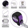 image:imageMr Pen Retractable Tape Measure 25 ft Purple Easy Read  Steel Retractable Measuring Tape with Fractions Ideal for Construction amp DIY ProjectsPurple