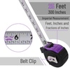image:imageMr Pen Retractable Tape Measure 25 ft Purple Easy Read  Steel Retractable Measuring Tape with Fractions Ideal for Construction amp DIY ProjectsPurple
