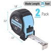 image:imageMr Pen Retractable Tape Measure 25 ft Purple Easy Read  Steel Retractable Measuring Tape with Fractions Ideal for Construction amp DIY ProjectsSky Blue