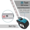 image:imageMr Pen Retractable Tape Measure 25 ft Purple Easy Read  Steel Retractable Measuring Tape with Fractions Ideal for Construction amp DIY ProjectsTealBlack