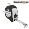 image:imageMr Pen Retractable Tape Measure 25 ft Purple Easy Read  Steel Retractable Measuring Tape with Fractions Ideal for Construction amp DIY ProjectsWhite