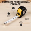 image:imageMr Pen Retractable Tape Measure 25 ft Purple Easy Read  Steel Retractable Measuring Tape with Fractions Ideal for Construction amp DIY ProjectsYellow
