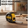 image:imageMr Pen Retractable Tape Measure 25 ft Purple Easy Read  Steel Retractable Measuring Tape with Fractions Ideal for Construction amp DIY ProjectsYellow