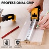 image:imageMr Pen Retractable Tape Measure 25 ft Purple Easy Read  Steel Retractable Measuring Tape with Fractions Ideal for Construction amp DIY ProjectsYellow