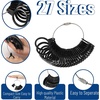 image:imageMr Pen Ring Sizer Measuring Tool Set  Ring Sizer Guage amp Plastic Ring Mandrel with 1 Polishing Cloth Ring Sizer Ring Measure for Fingers Ring Sizing Kit