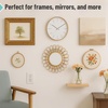 image:imageMr Pen Sawtooth Picture Hangers 511 Pack Silver  Metal Picture Frame Hangers with Screws and Screwdriver