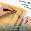 image:imageMr Pen Sawtooth Picture Hangers 511 Pack Silver  Metal Picture Frame Hangers with Screws and Screwdriver