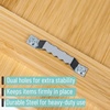 image:imageMr Pen Sawtooth Picture Hangers 511 Pack Silver  Metal Picture Frame Hangers with Screws and Screwdriver