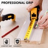 image:imageMr Pen Tape Measure 25Foot Yellow Steel Measuring Tape  Easy Read Tape Measure with Fractions Retractable Measuring Tape