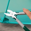 image:imageMr Pen Wire Cutter 6 Inch 5 Pack Green amp Ivory Ergonomic Rubber Handle  Spring Loaded Wire Cutters for Crafting Snips Flush Cut Pliers Diagonal Cutting PliersGreen  Ivory  Springloaded