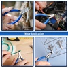 image:imageMr Pen Wire Cutter 6 Inch 5 Pack Green amp Ivory Ergonomic Rubber Handle  Spring Loaded Wire Cutters for Crafting Snips Flush Cut Pliers Diagonal Cutting PliersBlue