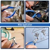 image:imageMr Pen Wire Cutter 6 Inch 5 Pack Green amp Ivory Ergonomic Rubber Handle  Spring Loaded Wire Cutters for Crafting Snips Flush Cut Pliers Diagonal Cutting PliersBlue