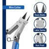 image:imageMr Pen Wire Cutter 6 Inch 5 Pack Green amp Ivory Ergonomic Rubber Handle  Spring Loaded Wire Cutters for Crafting Snips Flush Cut Pliers Diagonal Cutting PliersBlue